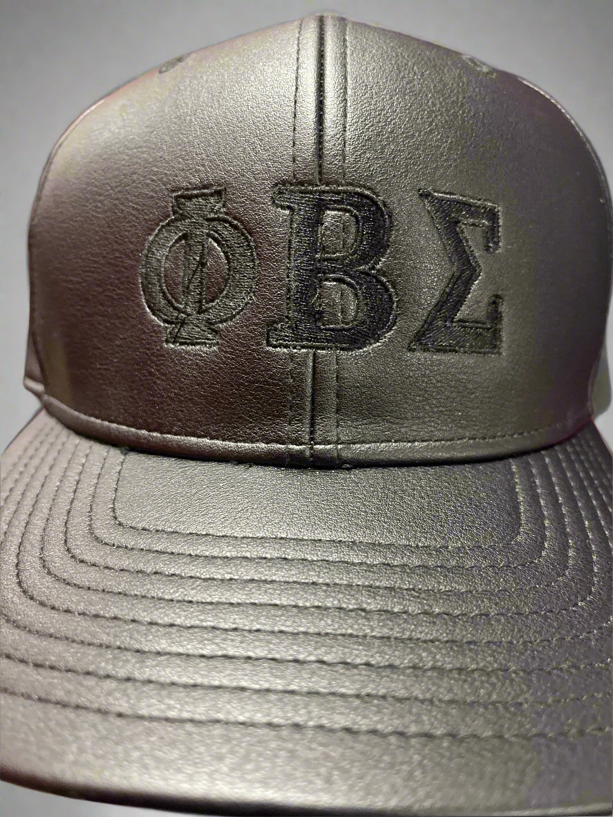 Sigma Vegan Leather Baseball Cap