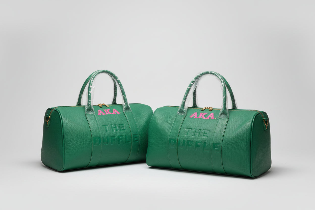 The Grab & Go Duffle 2pc Set | Alpha Kappa Alpha