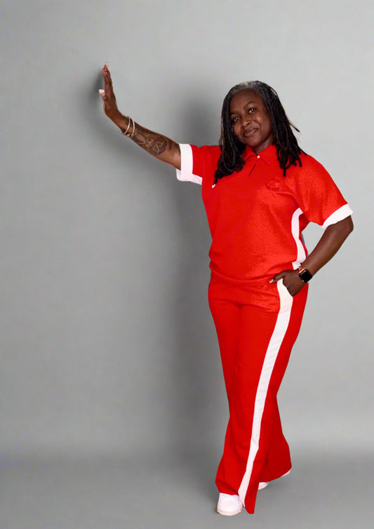 Standing on Business 2 Piece Set-Delta Sigma Theta Version