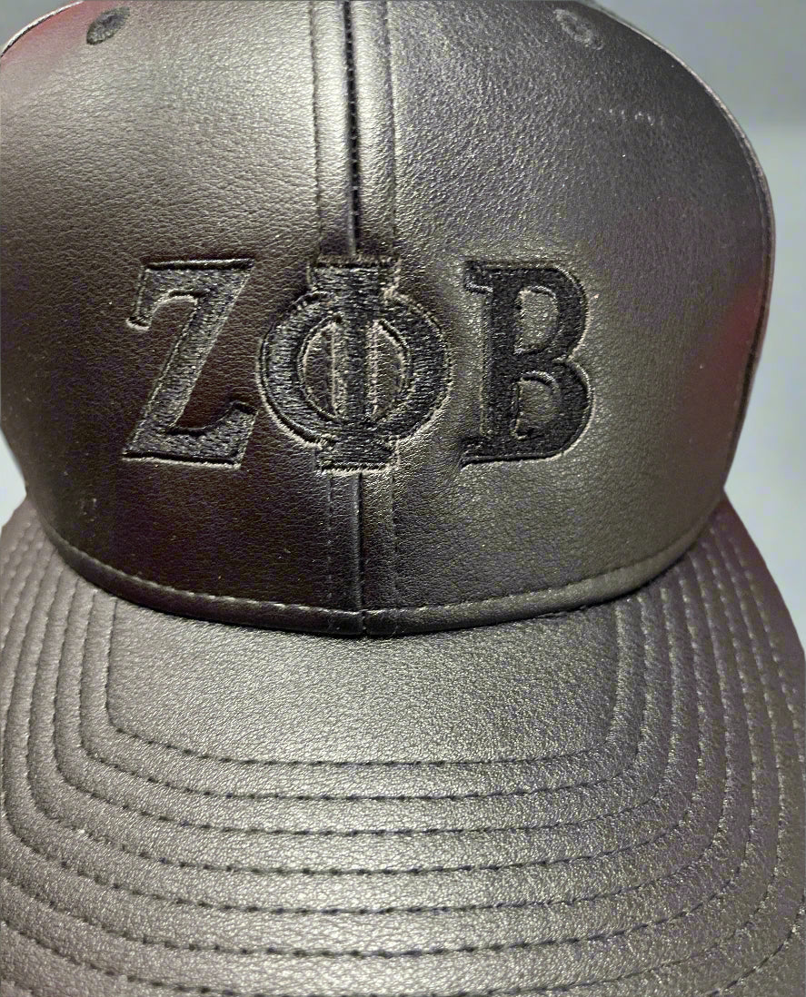 3D Zeta Vegan Leather Caps