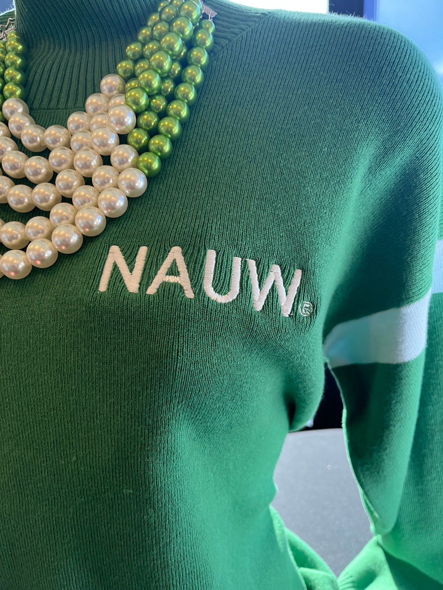 The NAUW mock neck