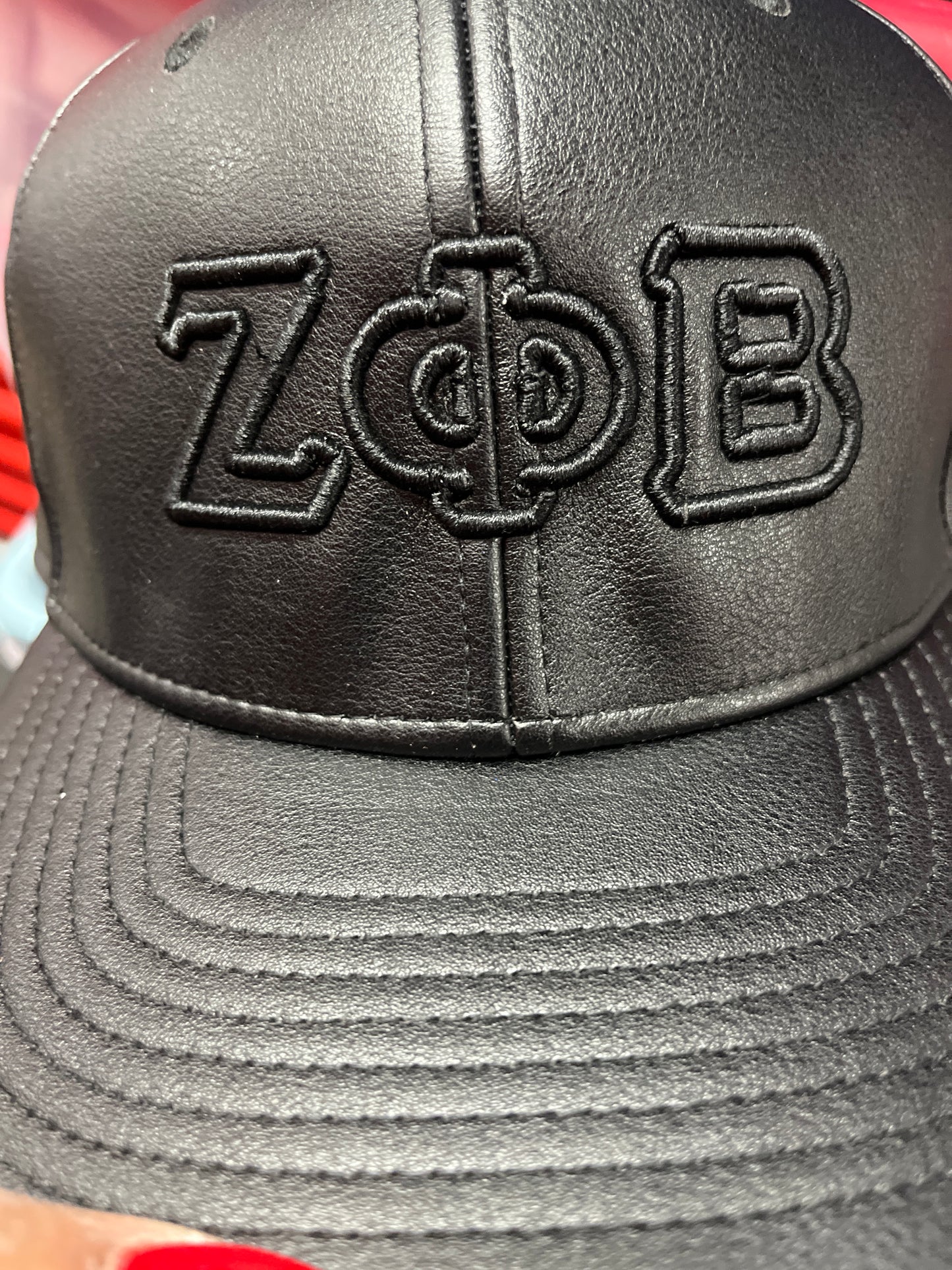 3D Zeta Vegan Leather Caps