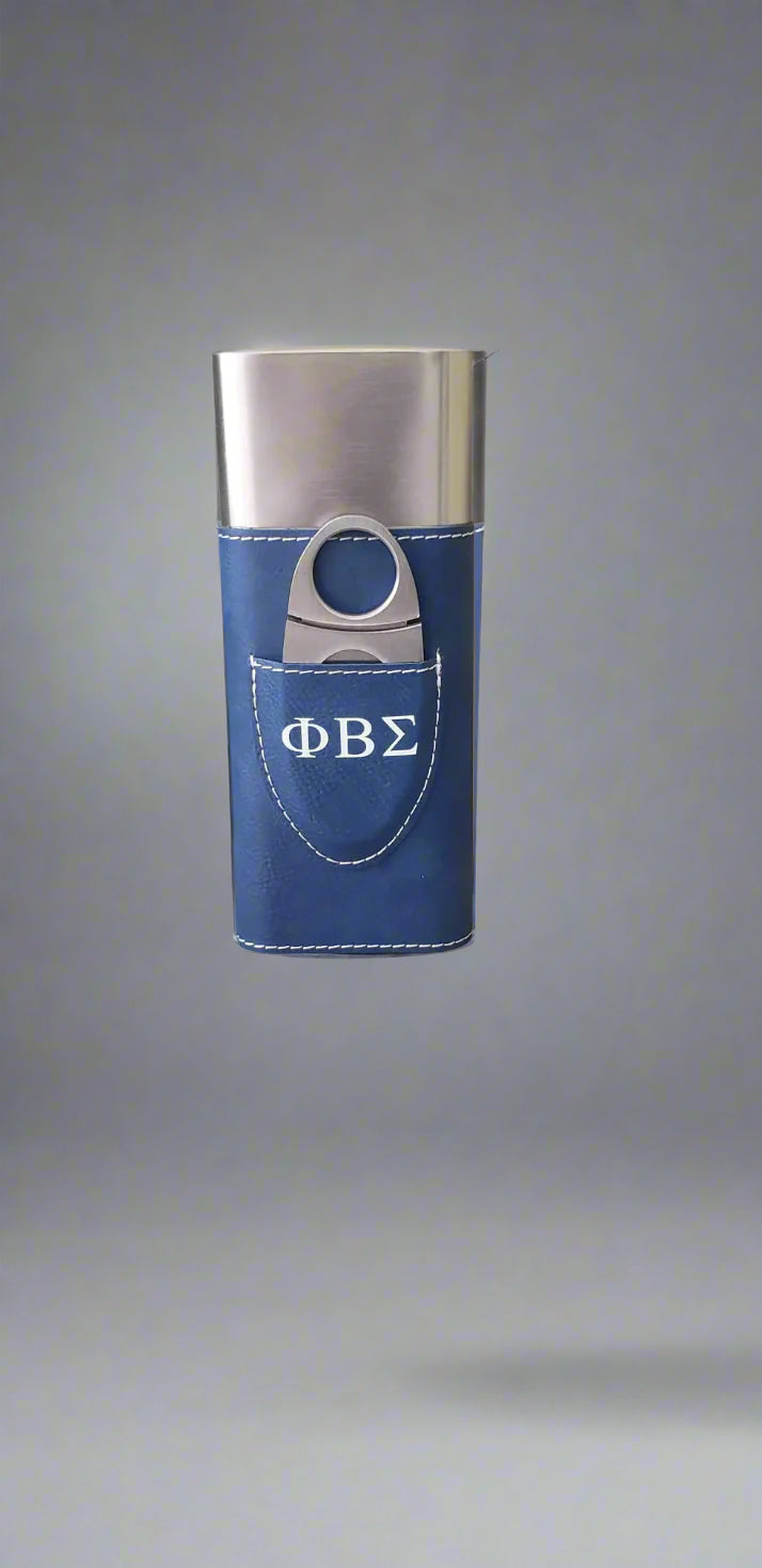 Sigma Flask & Cigar Holder