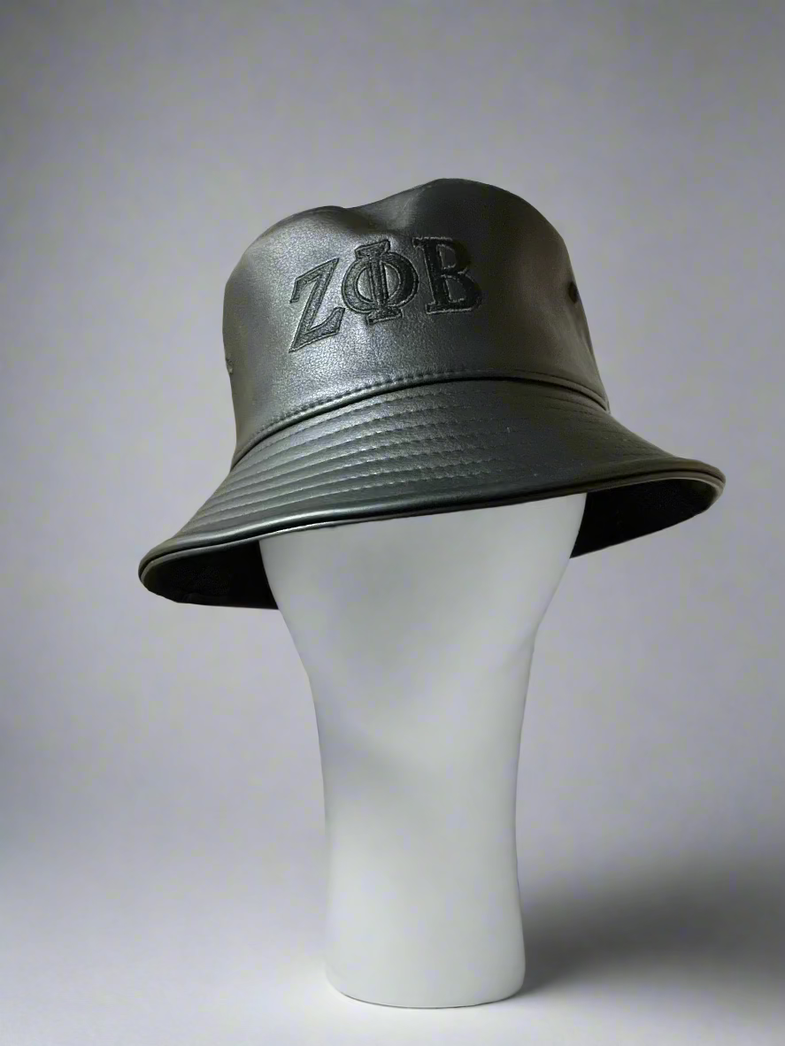 Vegan Leather Bucket hat Zeta version