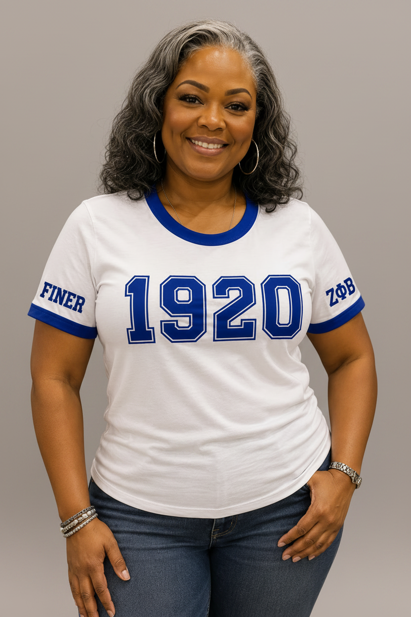 The 1920 Chenille Tee | Zeta Phi Beta