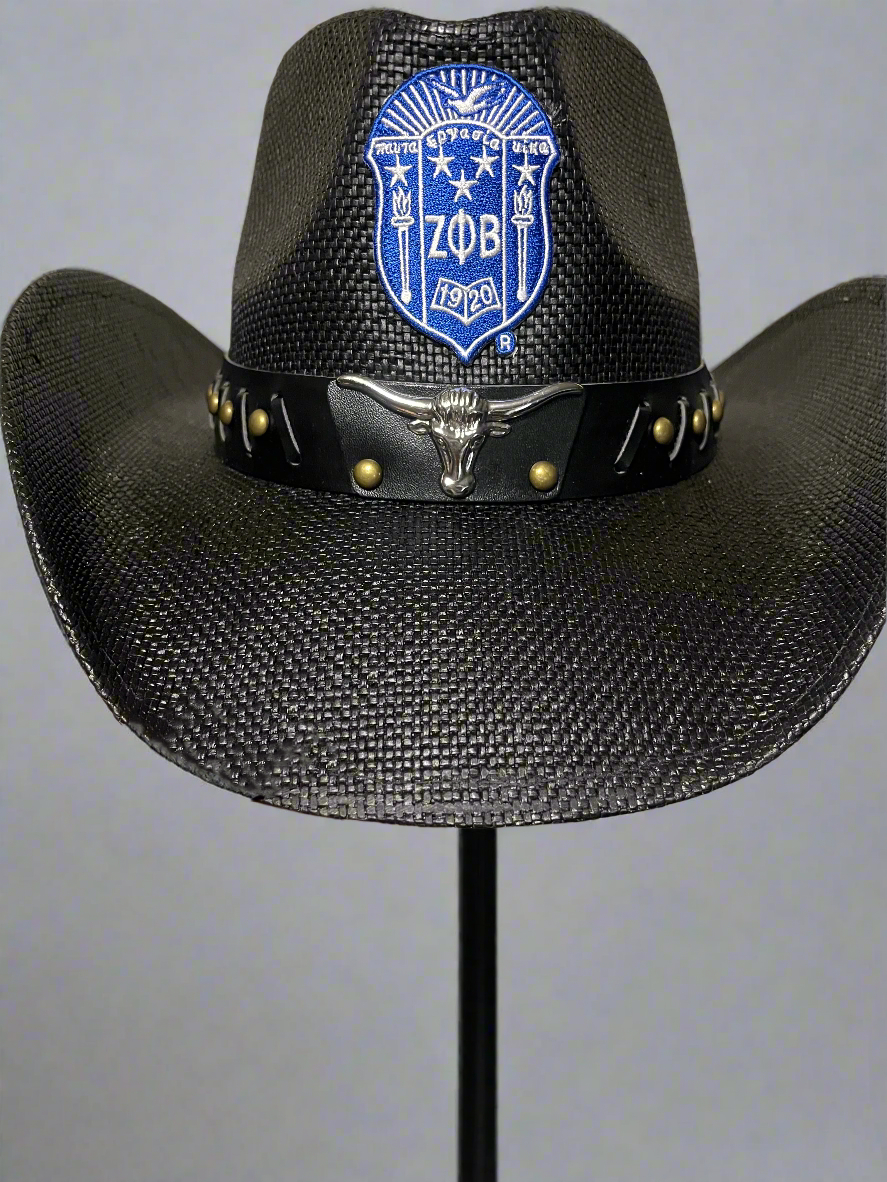 Zeta Phi Beta Cowgirl Hat