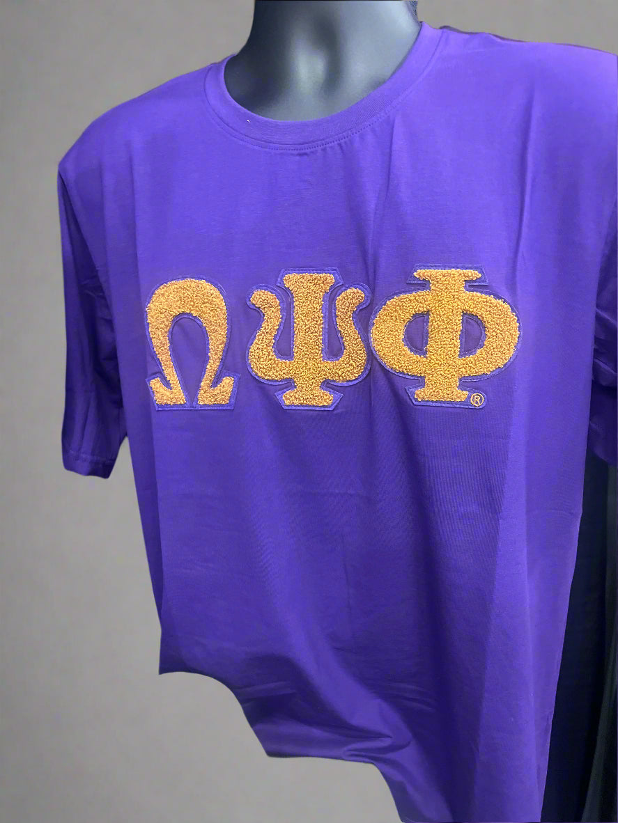 Omega Chenille T-shirt | Omega Psi Phi