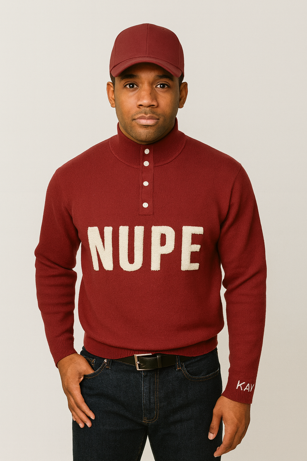 The NUPE Button Up is a polished sweater designed for a clean, classic Kappa look. Easy to layer and perfect for any occasion, it gives a refined finish to any outfit. A timeless staple for any Kappa Alpha Psi man.