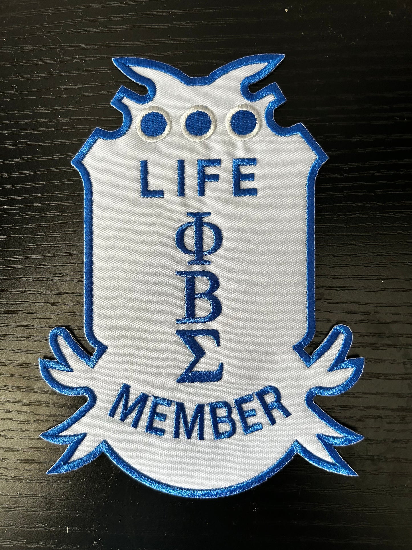 Sigma Life Member Clothing Patches
