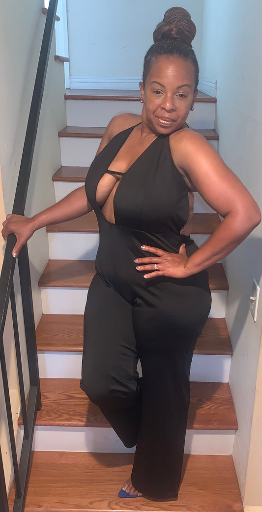 Satin Da Shocka Jumpsuit