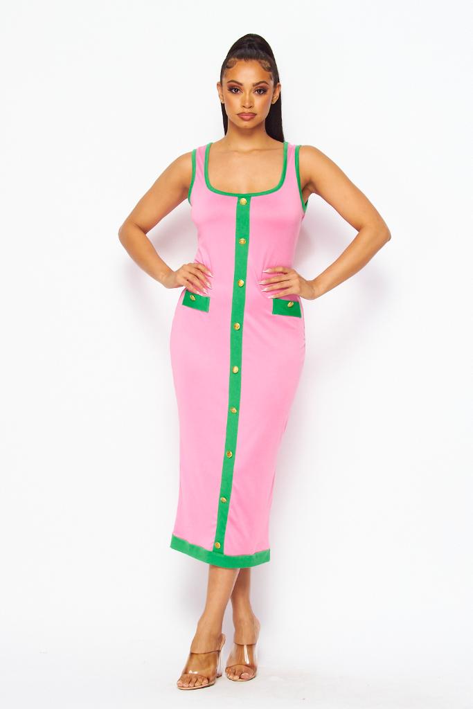 Simply Cute Pink and Green