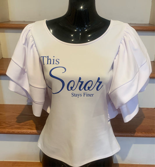 Finer Soror blouse