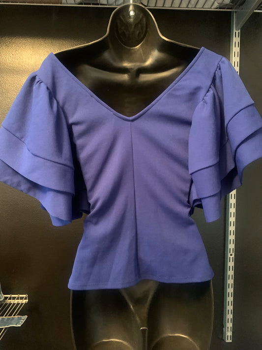 Zeta Bling Royal Blue Blouse