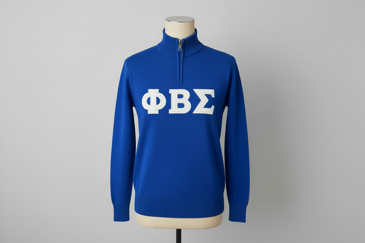 The Blue Quarter Zip | Phi Beta Sigma