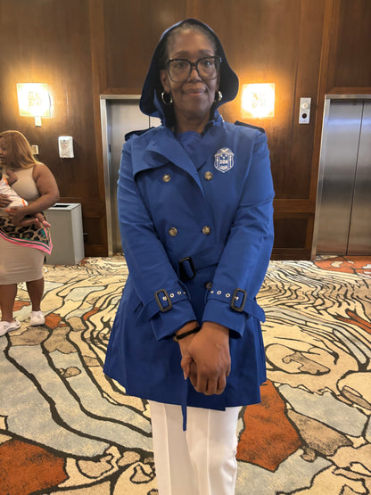 Z Trench Coat | Zeta Phi Beta Pre Order ONLY