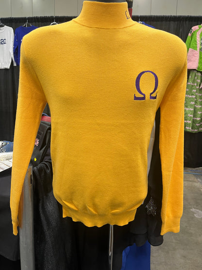 Que Old Gold Turtleneck