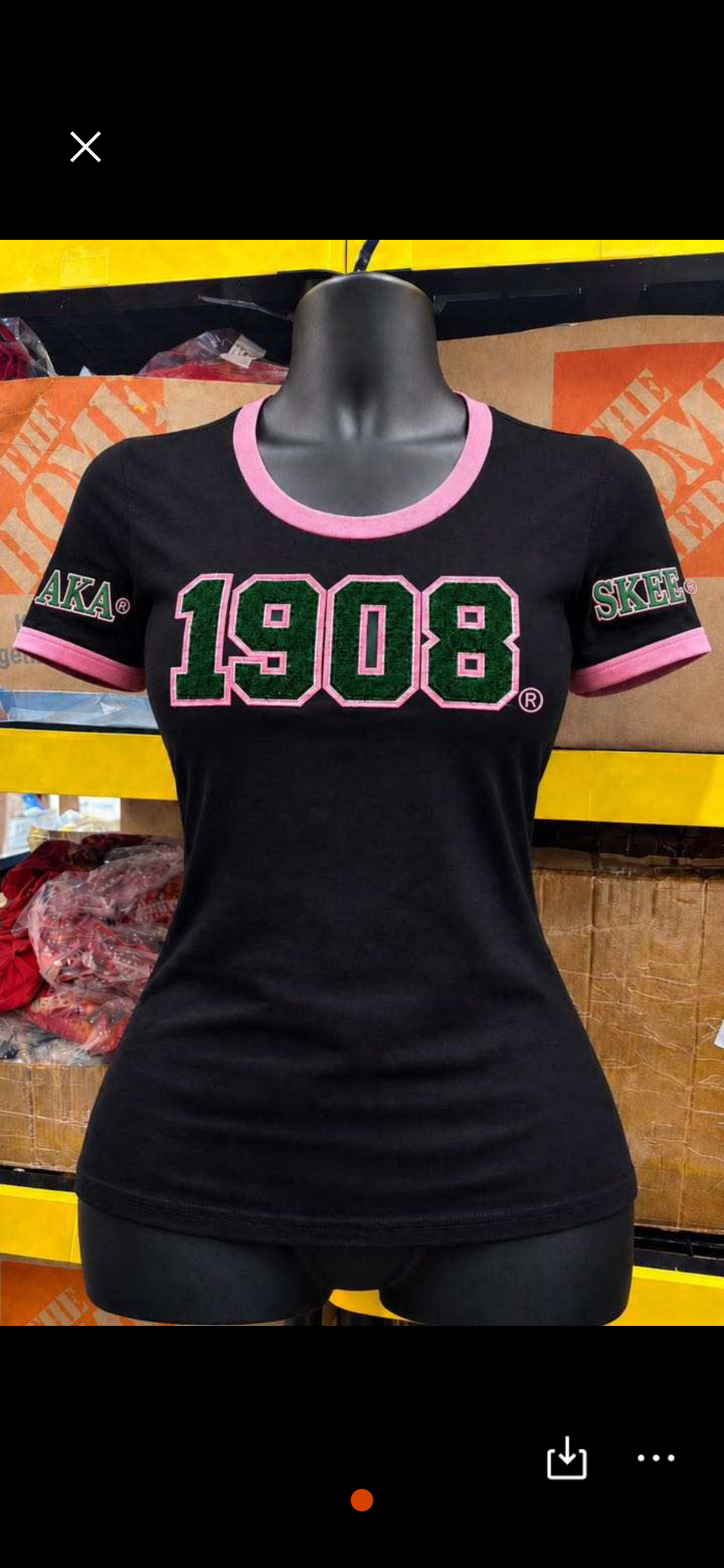 1908 Chenille Tshirts AKA®️version