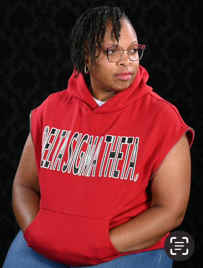 Baddie Zippered Sweatshirt | Delta Sigma Theta