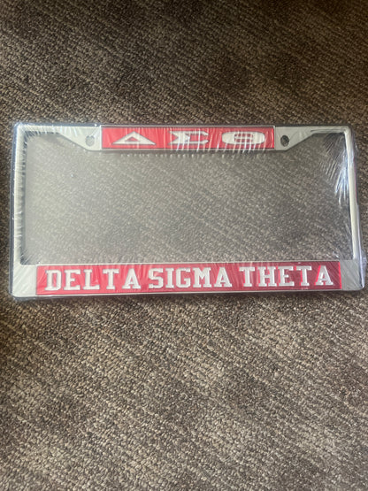 Sorority License Plate |