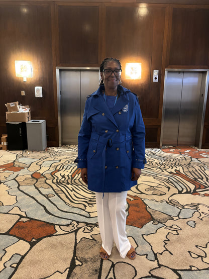 Z Trench Coat | Zeta Phi Beta Pre Order ONLY