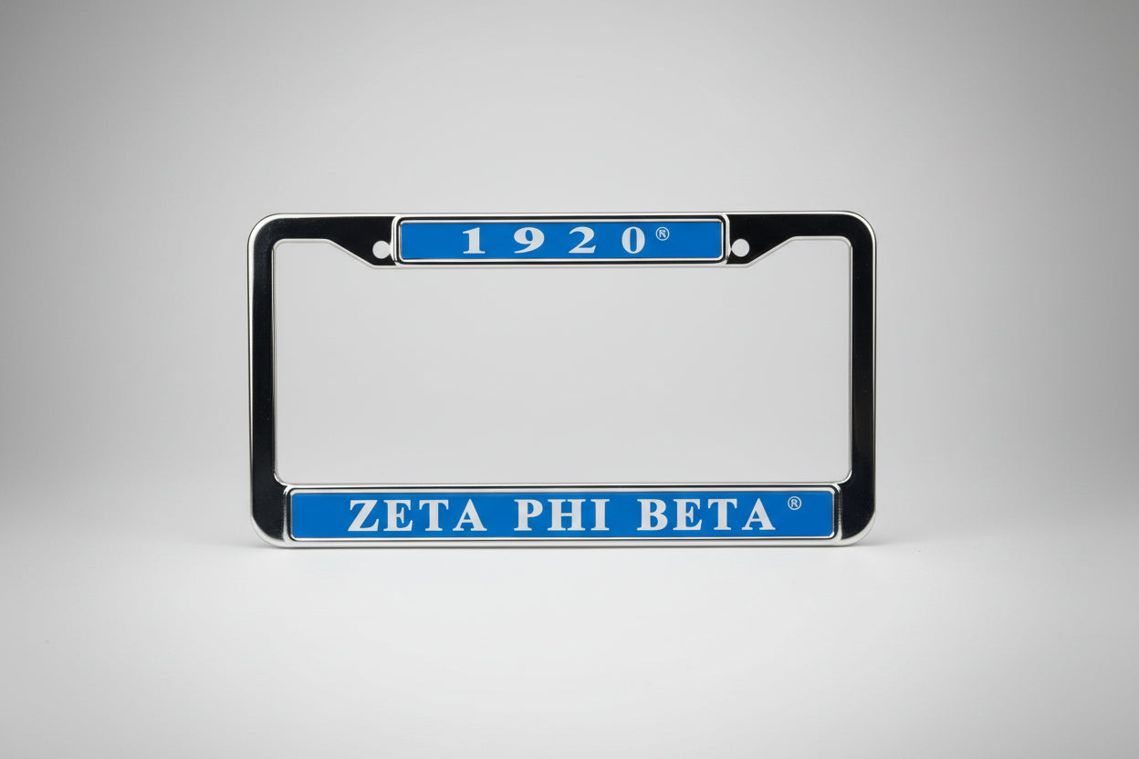 Sorority License Plate |