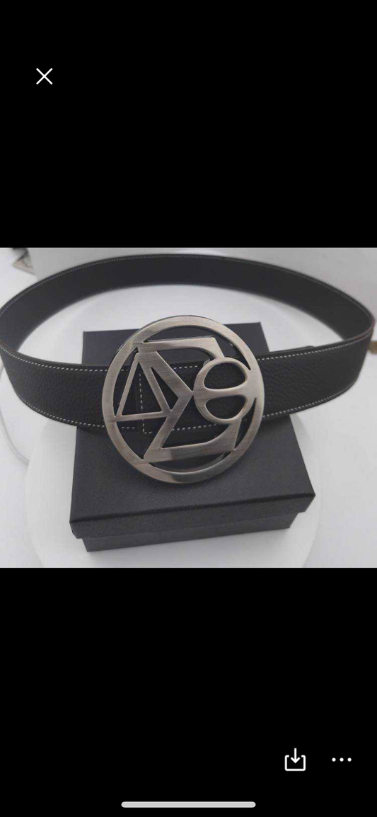 Delta Sigma Theta name belts available in two sleek versions, offered in both silver and gold. Comes in multiple sizes and packaged in a premium gift box perfect for stylish everyday wear or thoughtful Delta gifting.