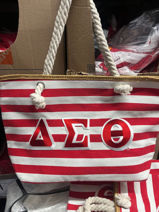 Delta Sigma Theta Beach Tote