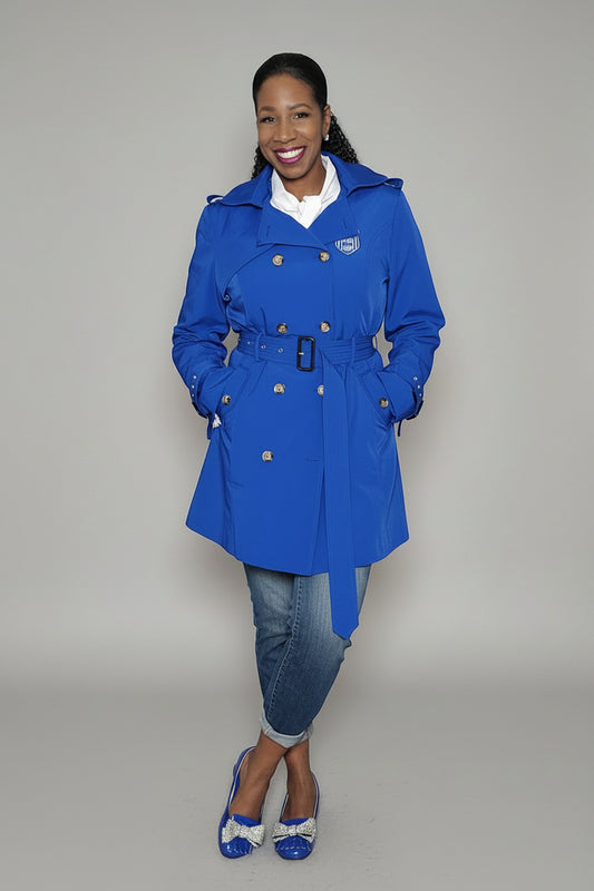 Z Trench Coat | Zeta Phi Beta