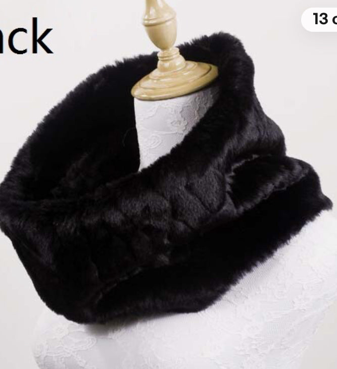 Fur neck wrap