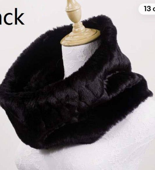 Fur neck wrap