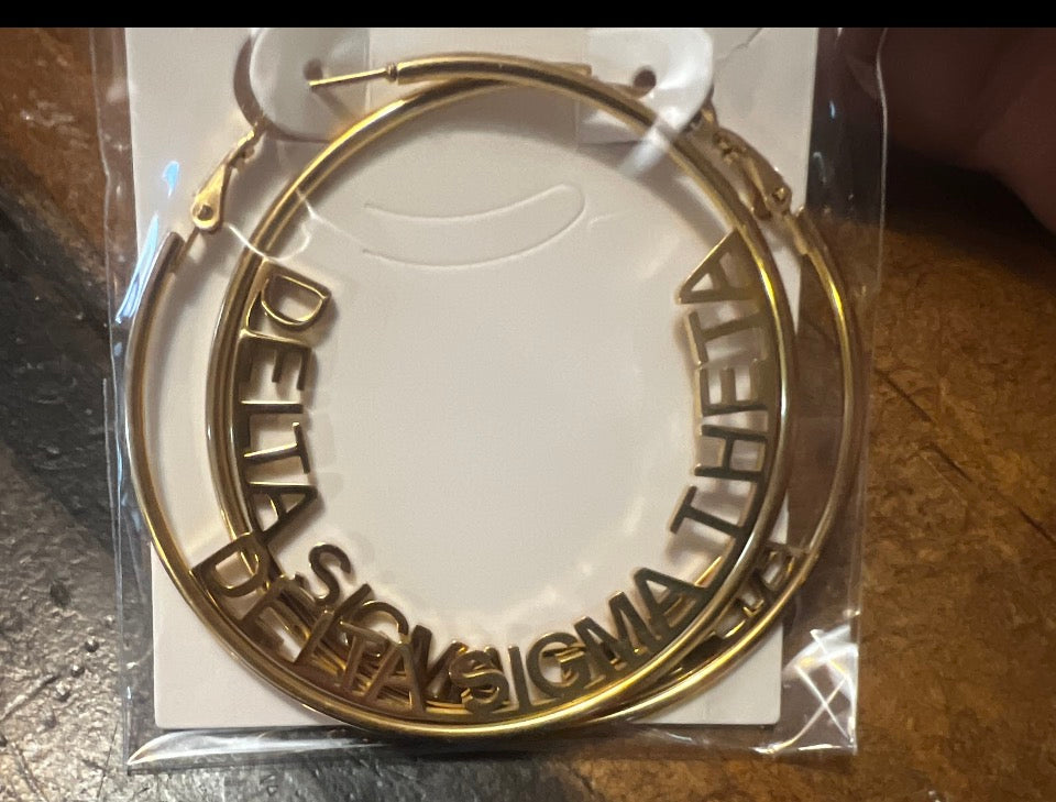 Delta Hoop Earrings