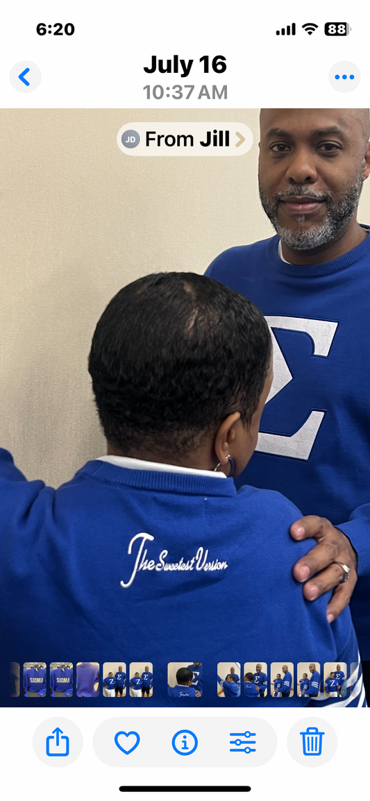 Flashback -Zeta Phi Beta Sweater