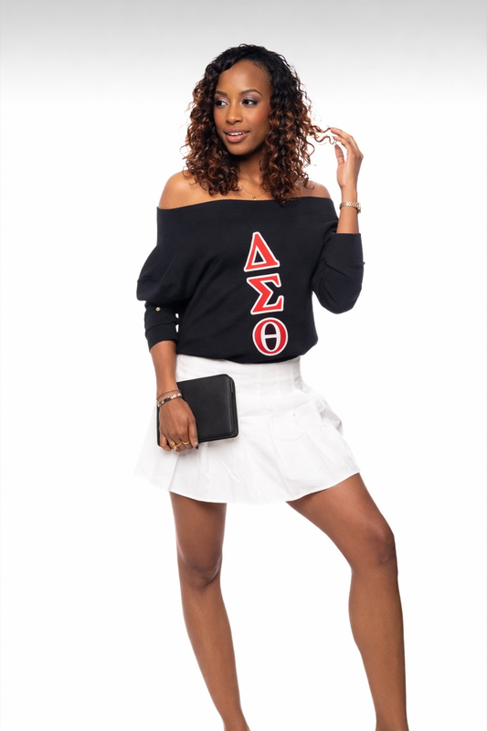 A Little Off The Shoulder -Delta Sigma Theta Version