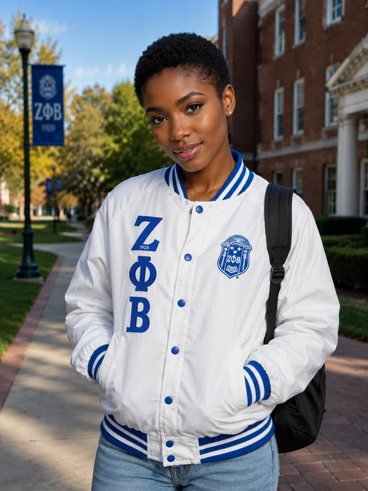 ZPB Varsity Jacket | Zeta Phi Beta