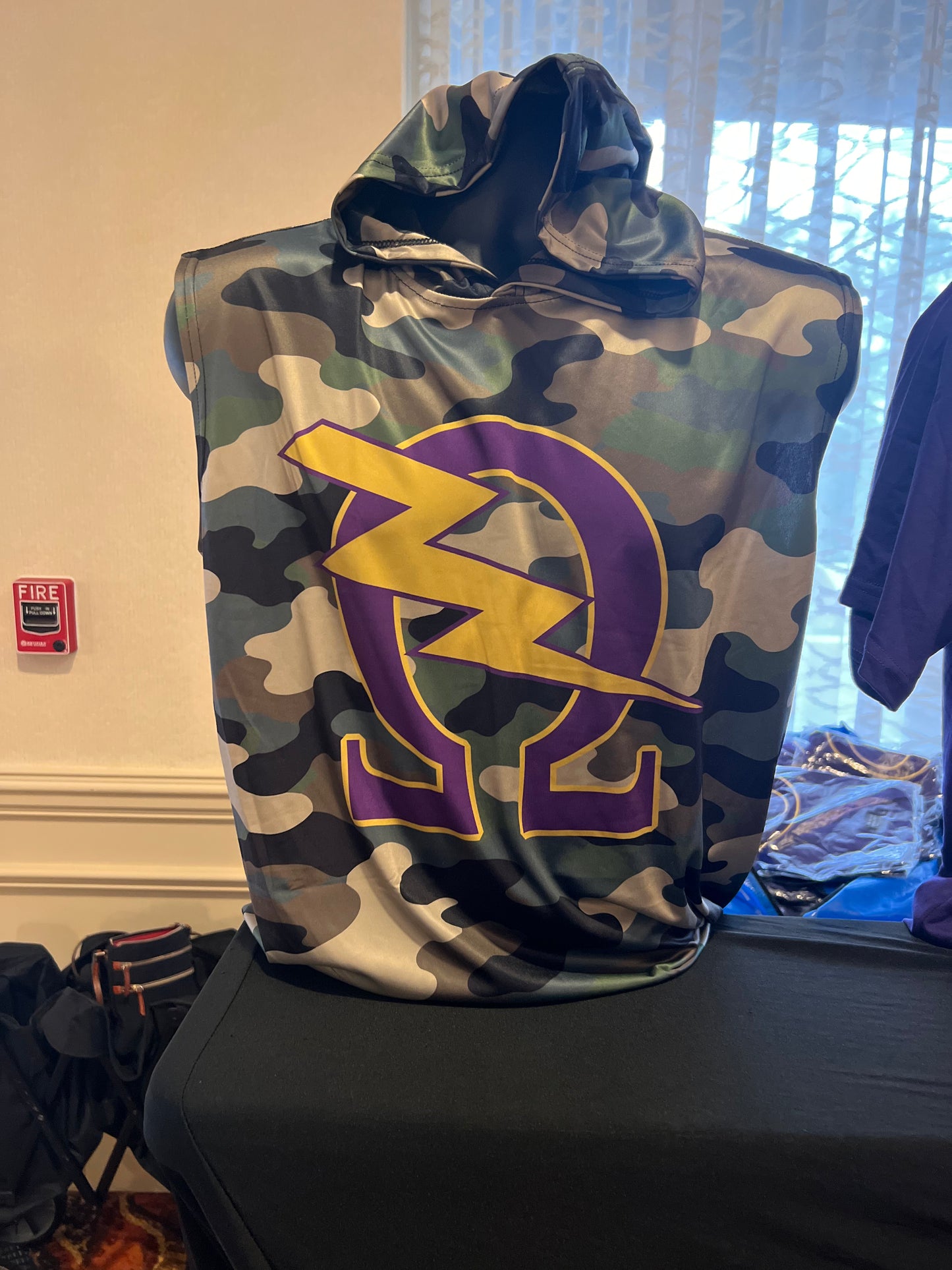 Camo dri fit hoodie