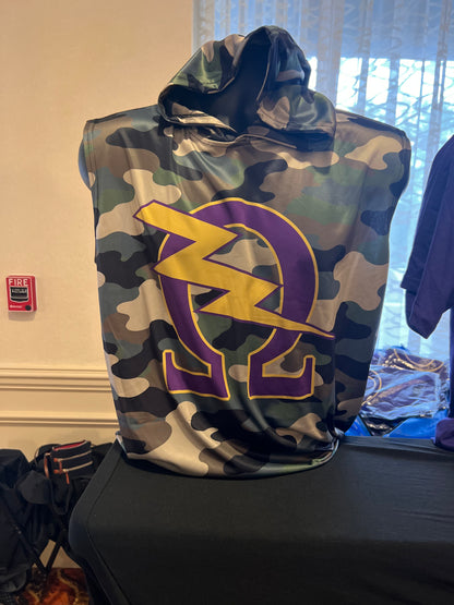 Camo dri fit hoodie