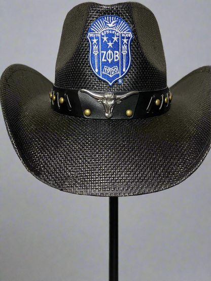 Zeta Phi Beta Cowgirl Hat