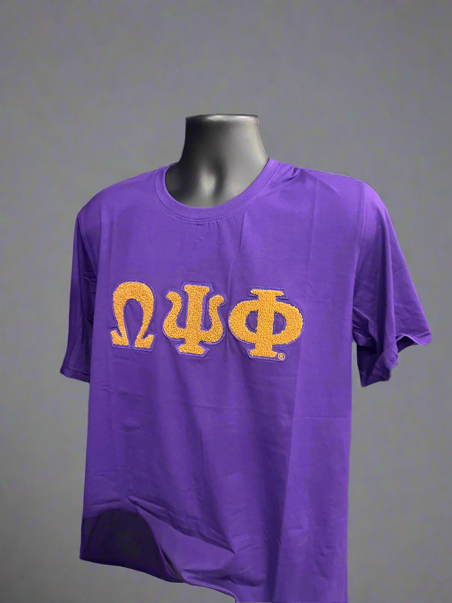 The Omega Chenille T-Shirt is made from soft dry-fit cotton with lycra for comfort and flexibility. Featuring bold chenille lettering, it’s perfect for showing off Omega pride. Lightweight, breathable, and easy to wear every day.