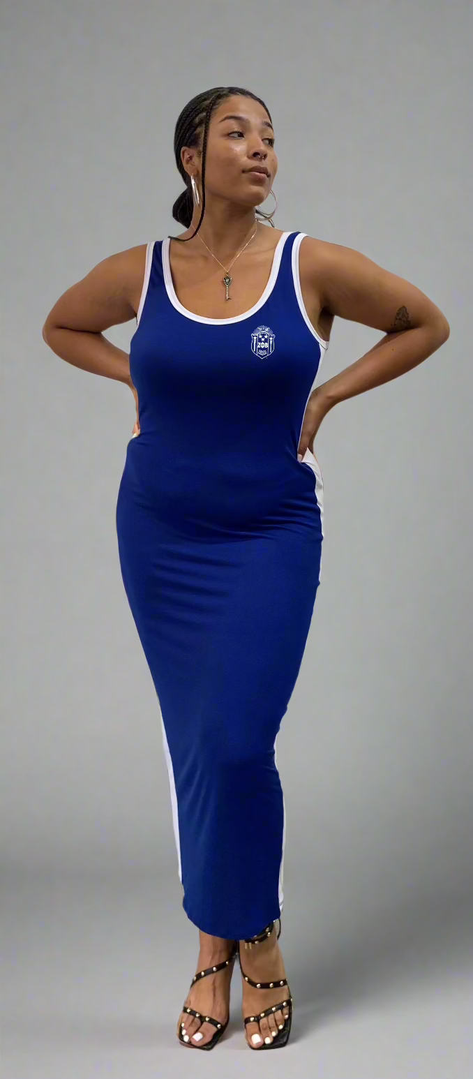 Turn every room into a runway with The Danielle Dress, a sleek one-piece track-style dress designed to be a true showstopper. Available in both regular length perfect for taller ladies and a midi option that’s 3 inches shorter, this piece lets you choose your ideal fit. Be sure to check the size chart and select the correct length using the size numbers provided for the best, most confident look.